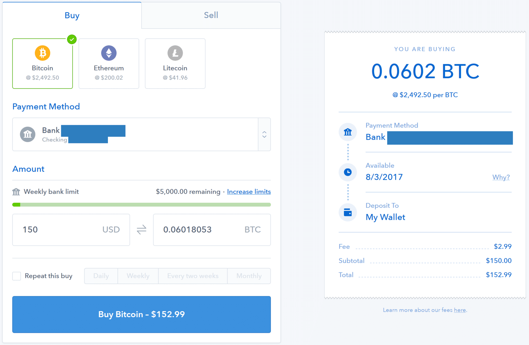 deposit bitcoin to bittrex from coinbase