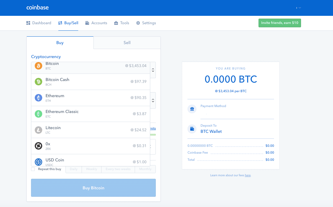 coinbase instant buy