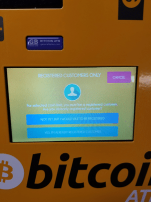 Bitcoin ATM Registration