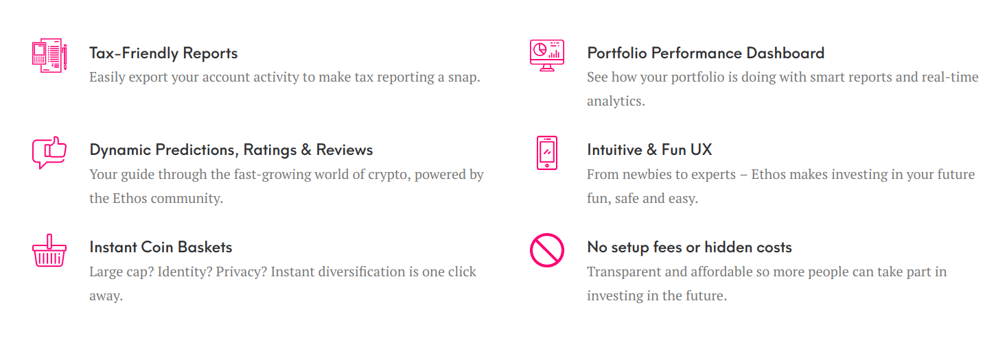 ethos additional features