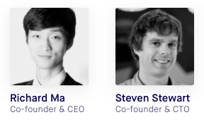 Quantstamp founders Richard Ma and Steven Stuart