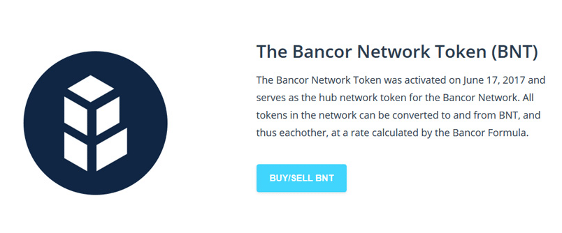 BNT Bancor Token
