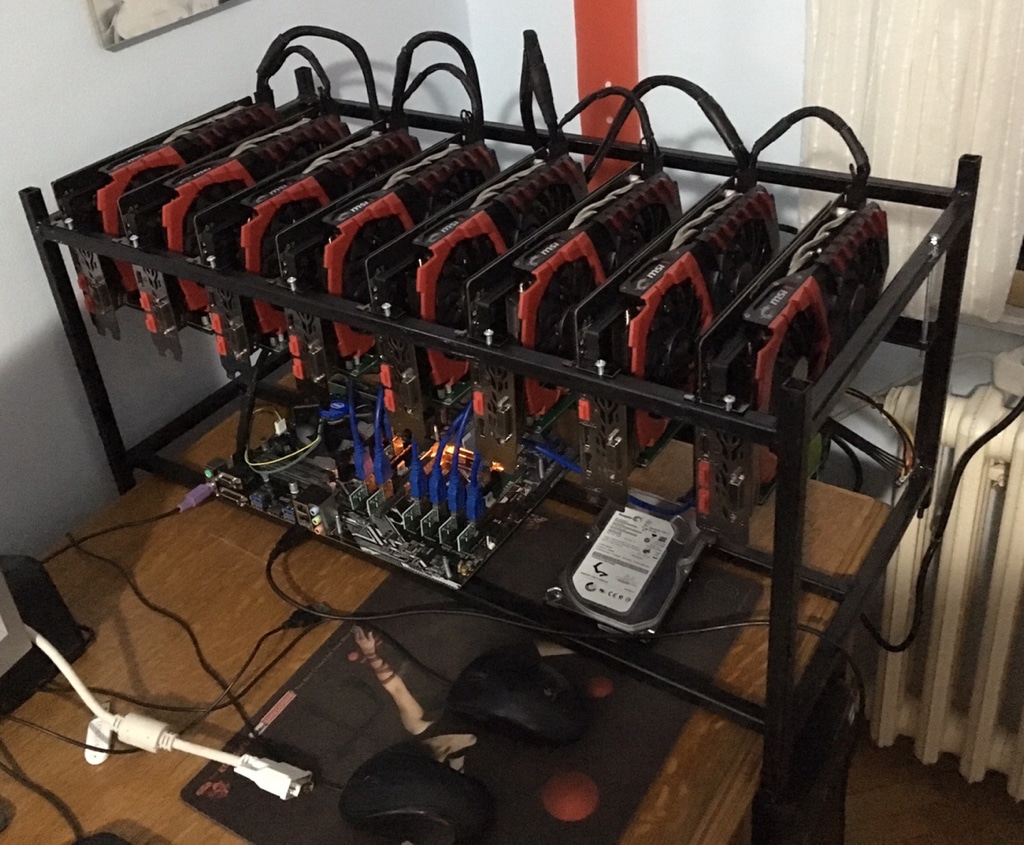 bitcoins mining rigs