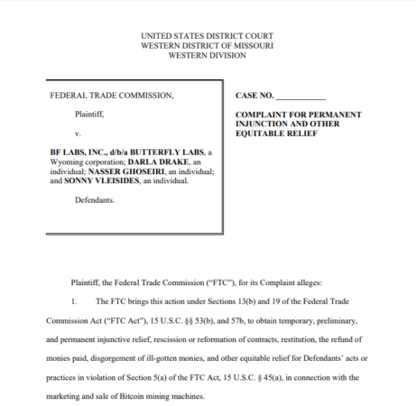 FTC Lawsuit Document