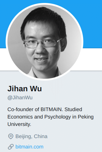 jihan wu twitter