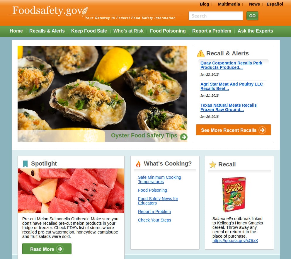 FoodSafety.gov image
