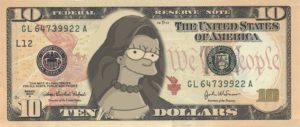 Cryptocurrency Simpsons Coin