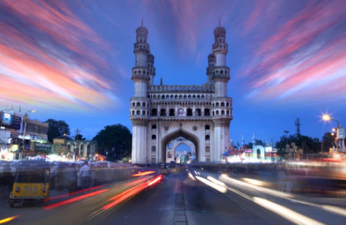 Telangana's Capital City, Hyderabad. Courtesy of Cryptovest