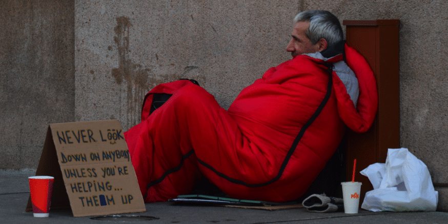 Blockchain used to help the Homeless