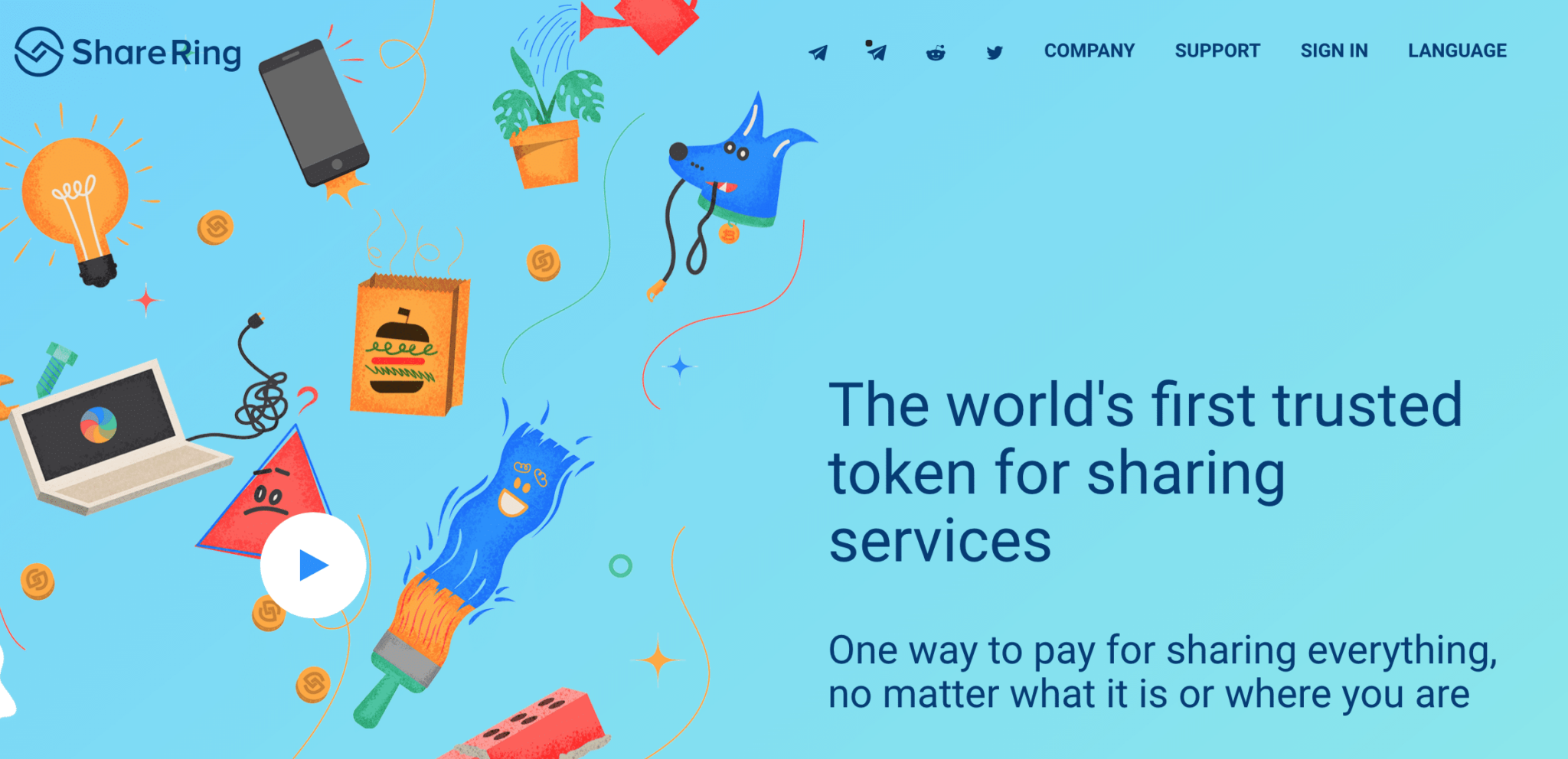 ShareRing homepage