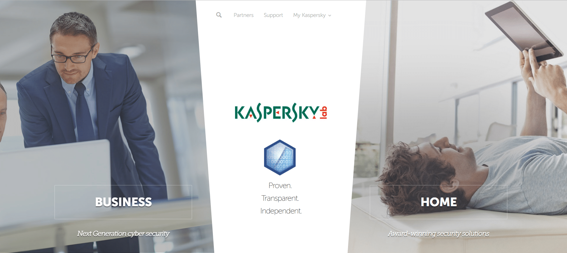 Kaspersky Lab Homepage