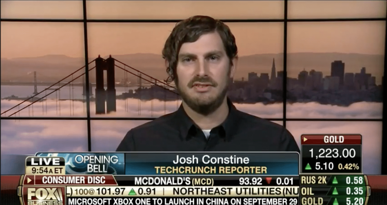 Josh in a 2014 segment on FOX.