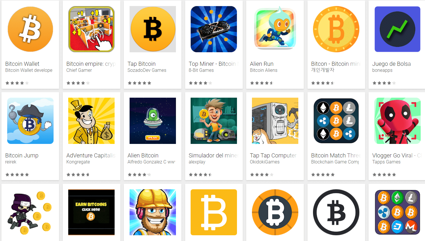 best android blockchain games