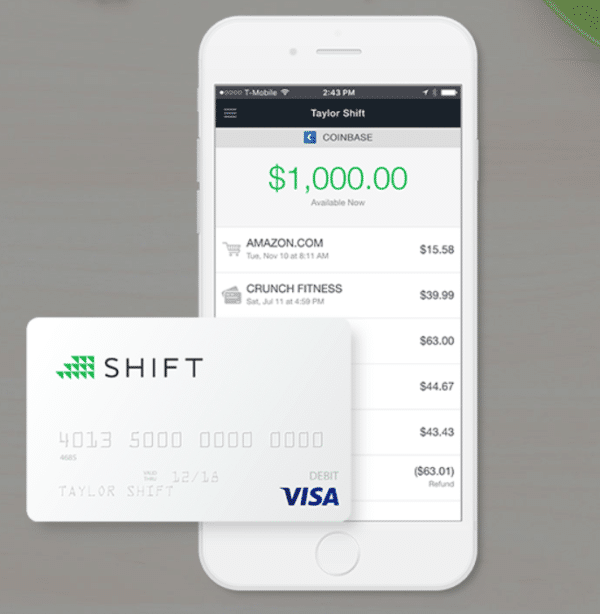 shift card crypto