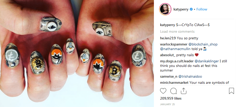 Katy Perry Crypto-Claws