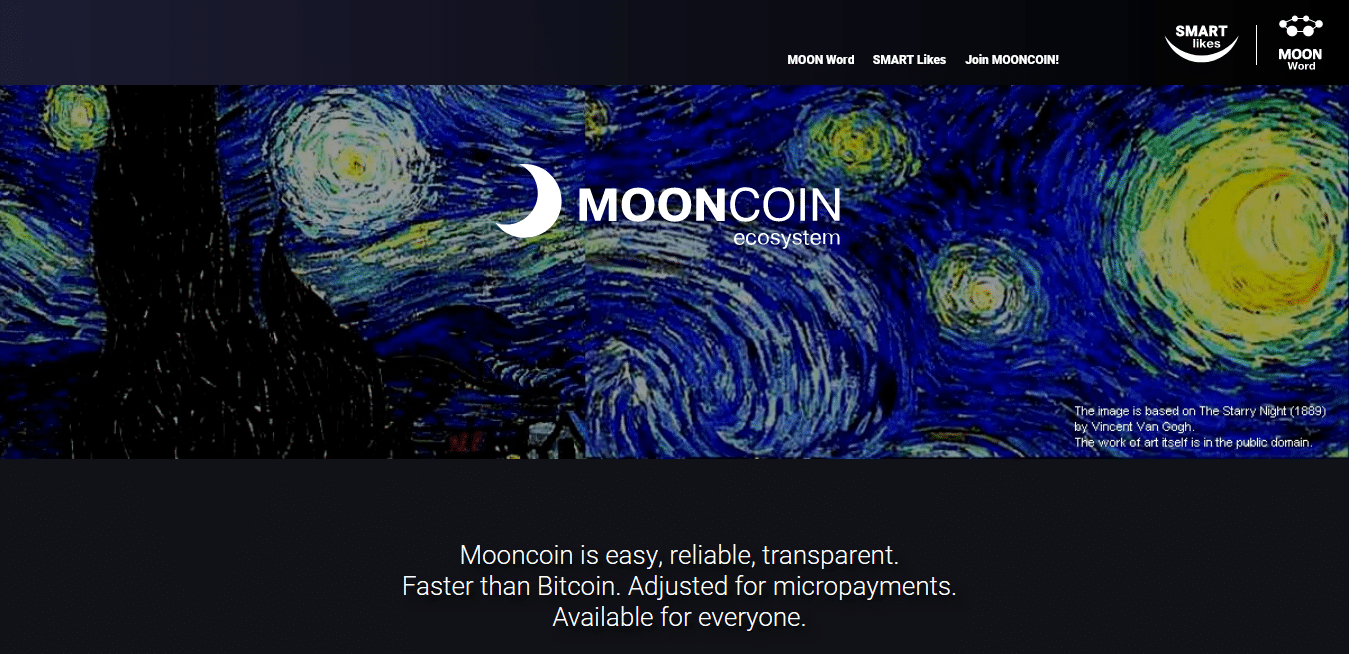 MoonCoin altcoin