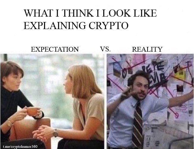 Bitcoin memes explaining