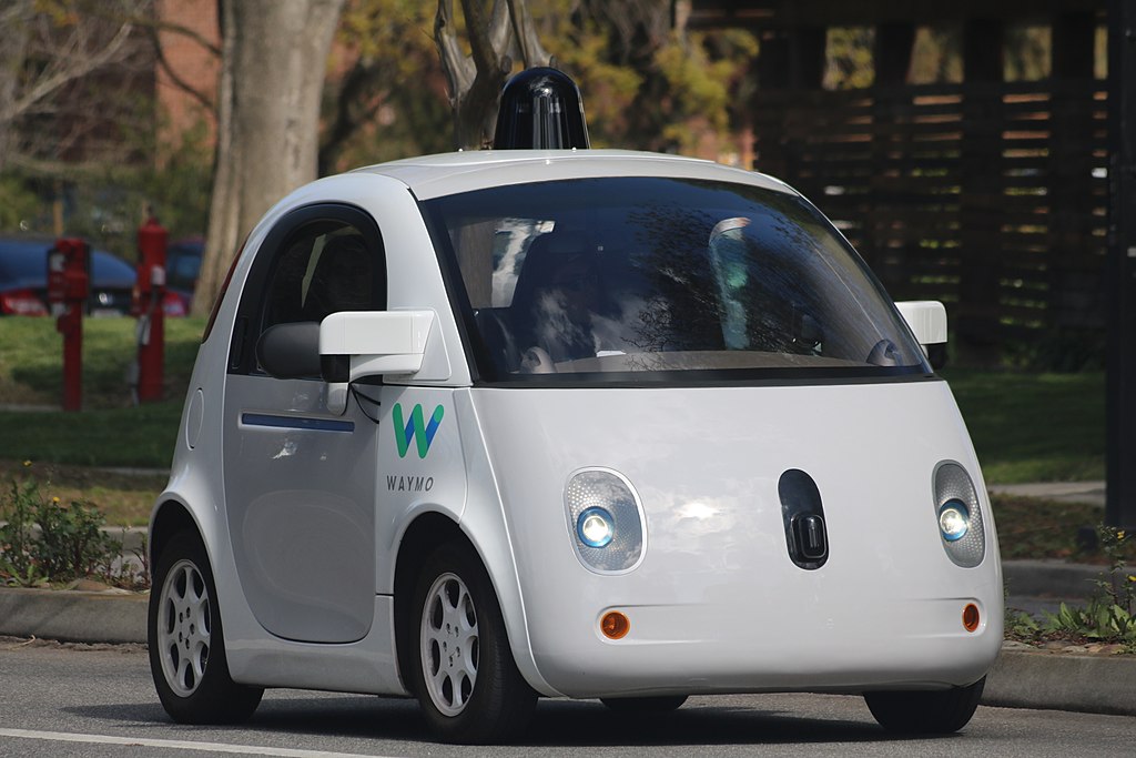 A Google driverless car
