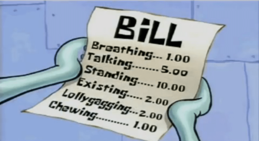 Bill with crypto