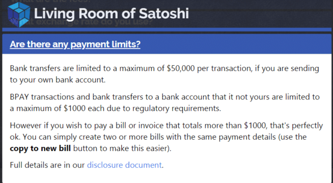 pay bills with crypto Living Room of Satoshi