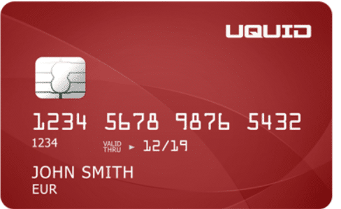 Uquid debit card