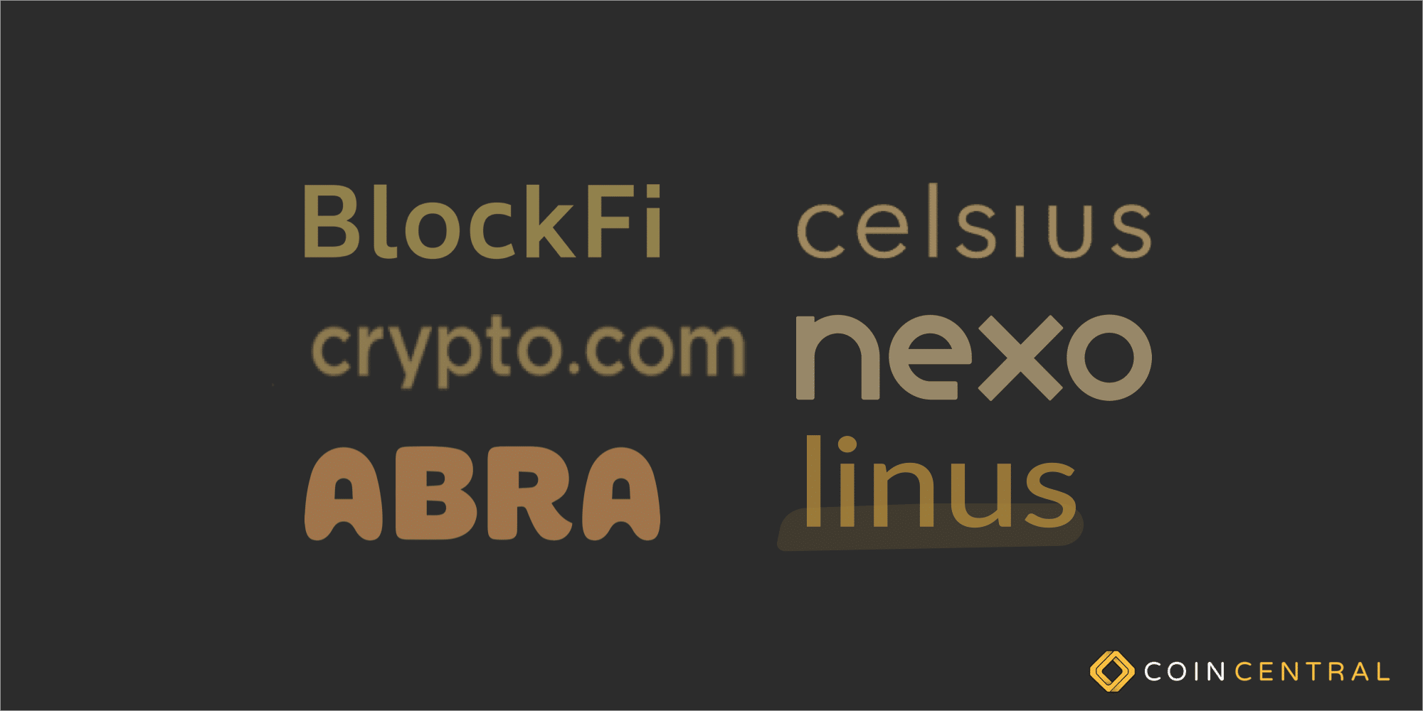 Best cryptocurrency interest account header image