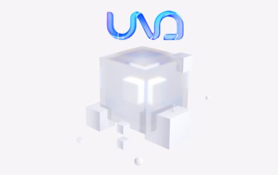 Image of UNA Blockchain logo.