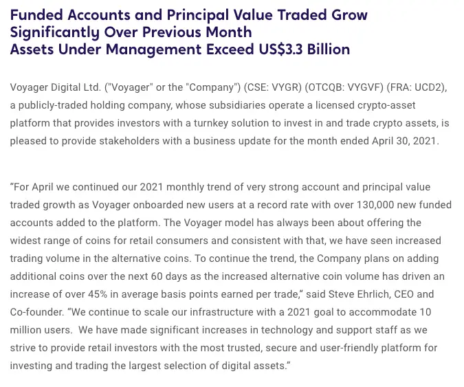 Voyager Crypto Invest Features Perks Cons And Alternatives Coincentral Voyager Crypto Invest Features Perks Cons And Alternatives Coincentral