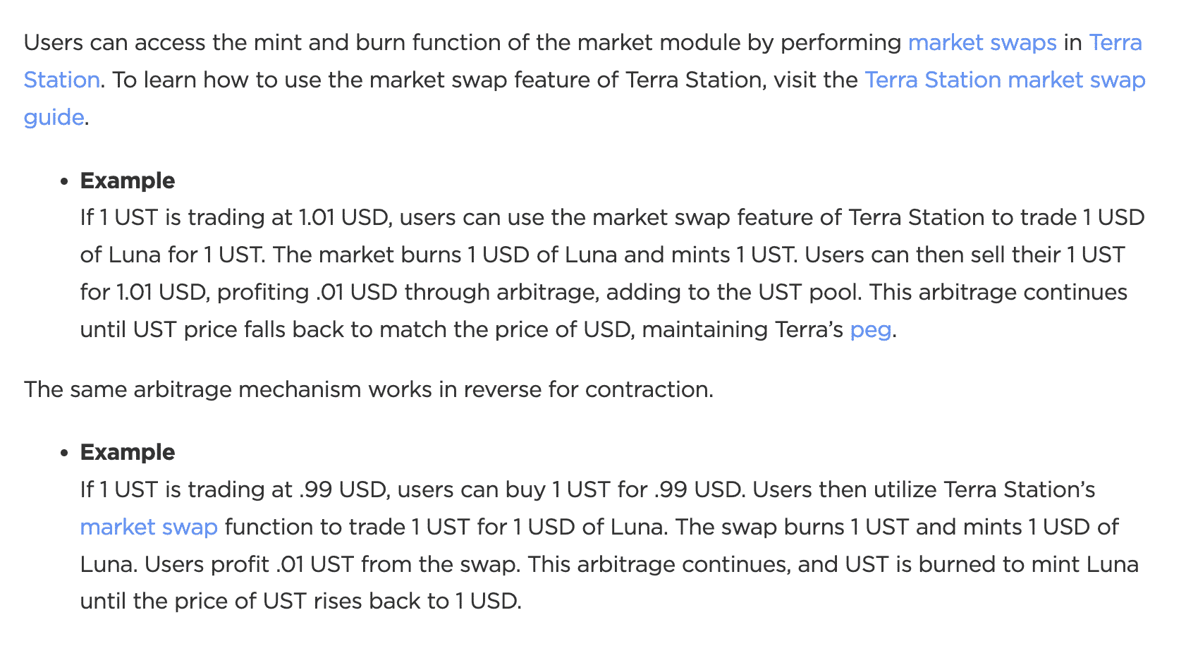 Market swaps on Terra (source: https://docs.terra.money/docs/learn/protocol.html)