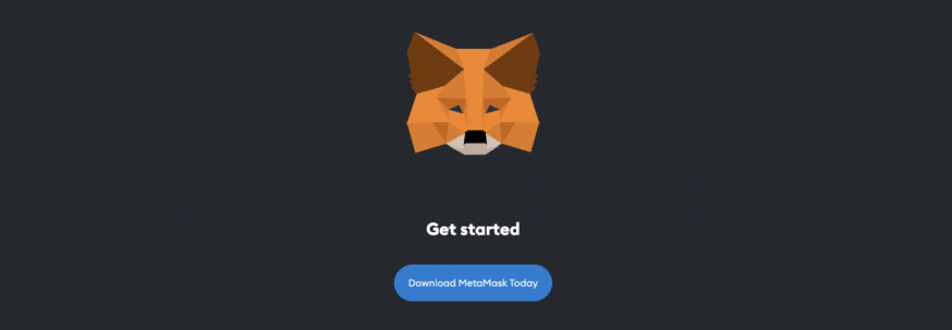 MetaMask Landing Page