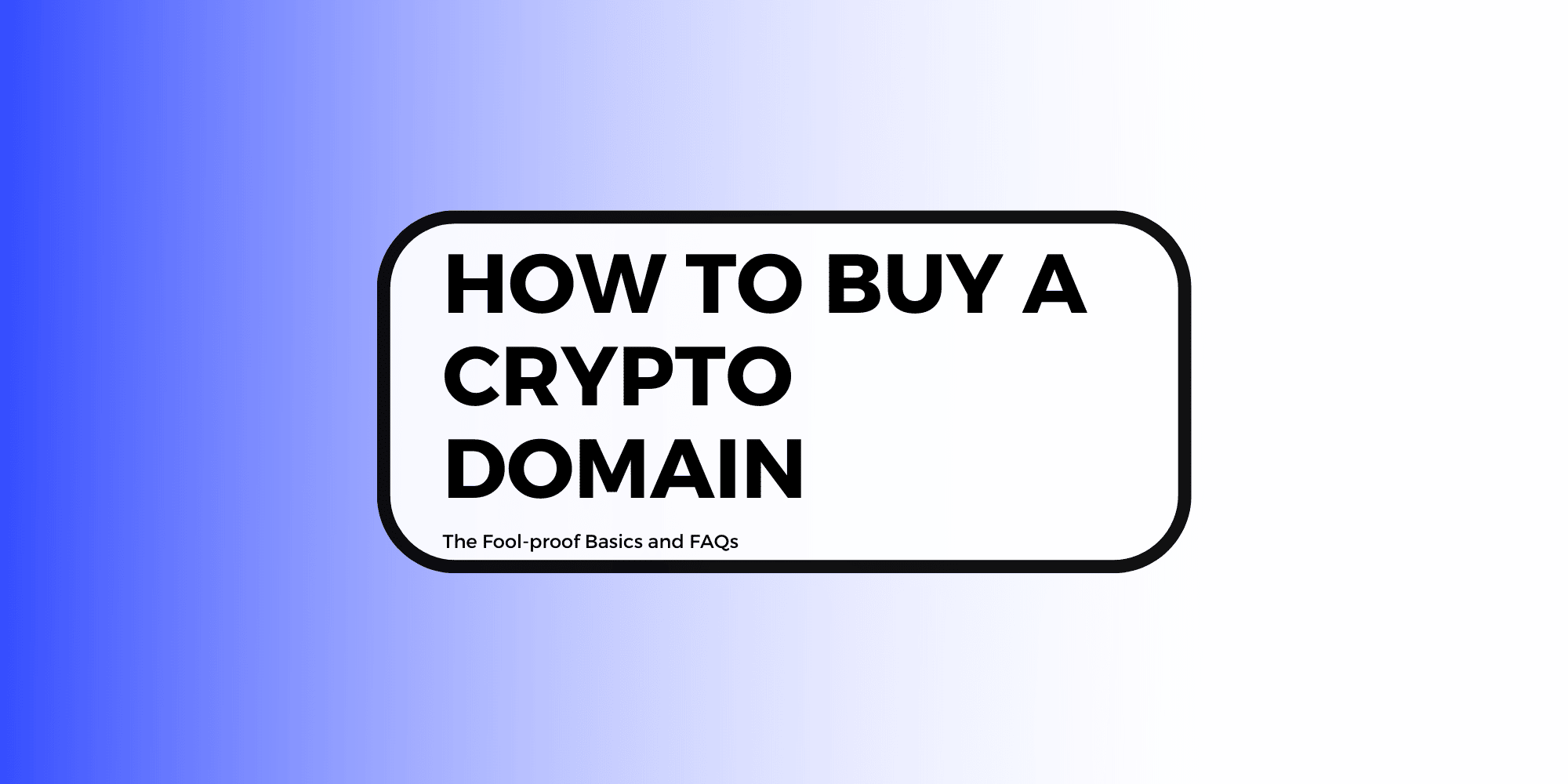 buy domains crypto
