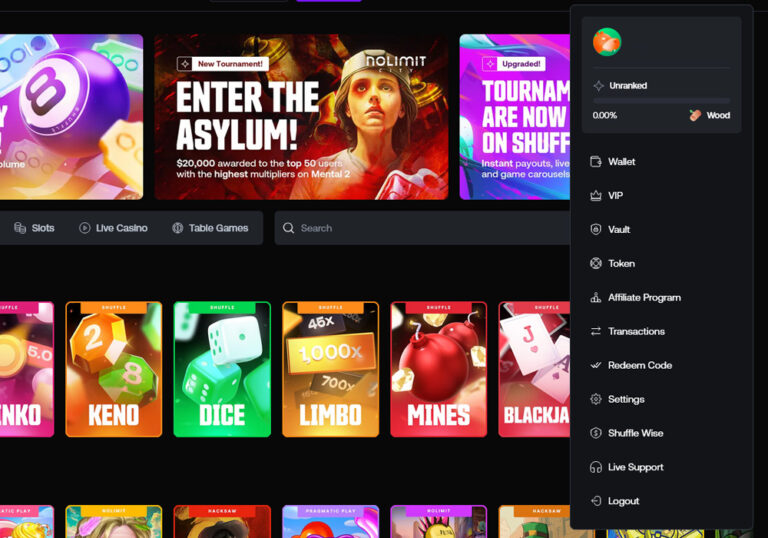 How We Improved Our shuffle casino In One Day How To Guide: shuffle casino Essentials For Beginners