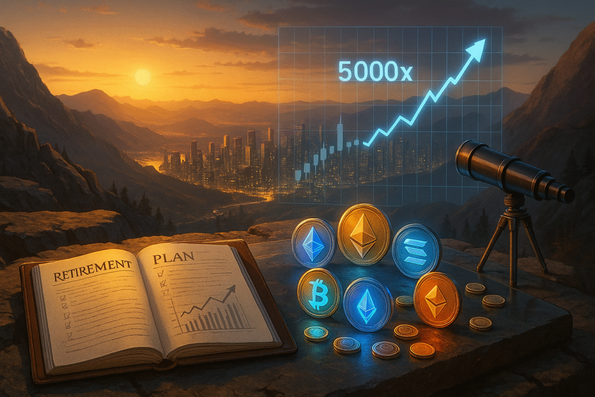 5 Best Cryptocurrency to Invest in 2025 for Long‑Term Returns: Retire at 45 With These 5000x Picks