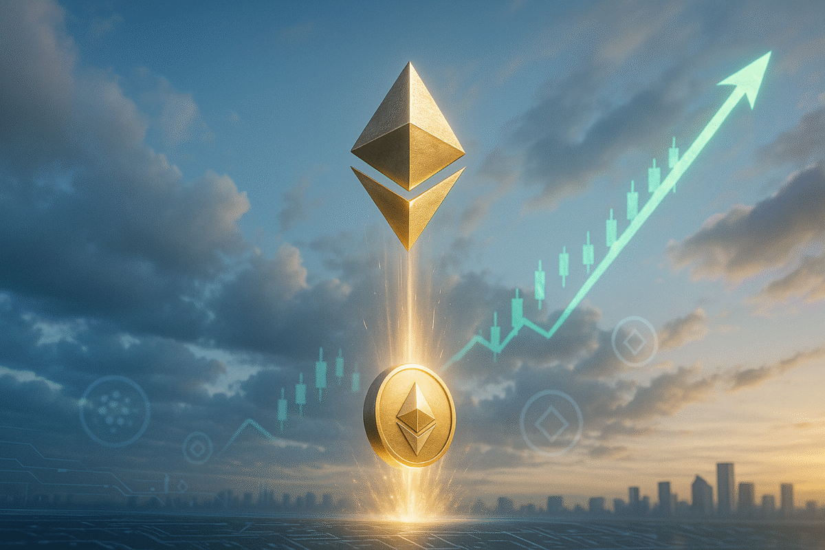 Ethereum On-Chain Volume Soars In October As Large Buyers Dive Into This New ETH Token