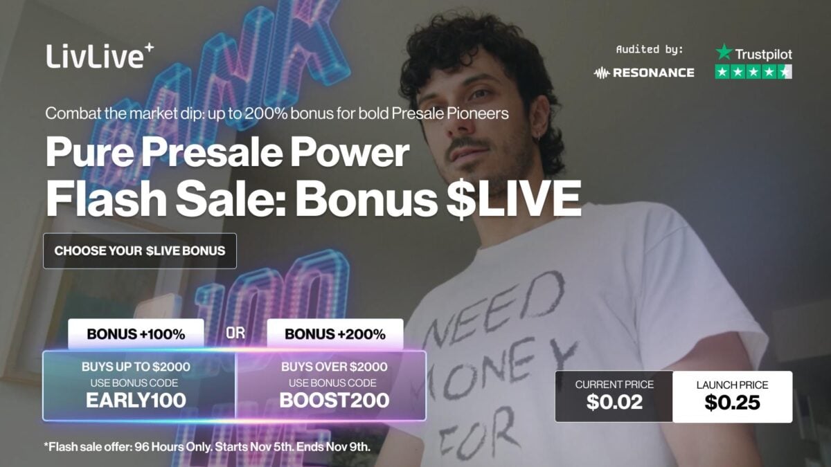 Only a Few Days Left: LivLive Flash Sale Could Outperform Little Pepe and Maxi Doge as the Best Crypto Presale