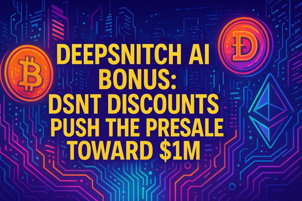 DeepSnitch AI Bonus: DSNT Discounts Push the Presale Toward $1M, Pyth Introduces a Network Reserve Strategy