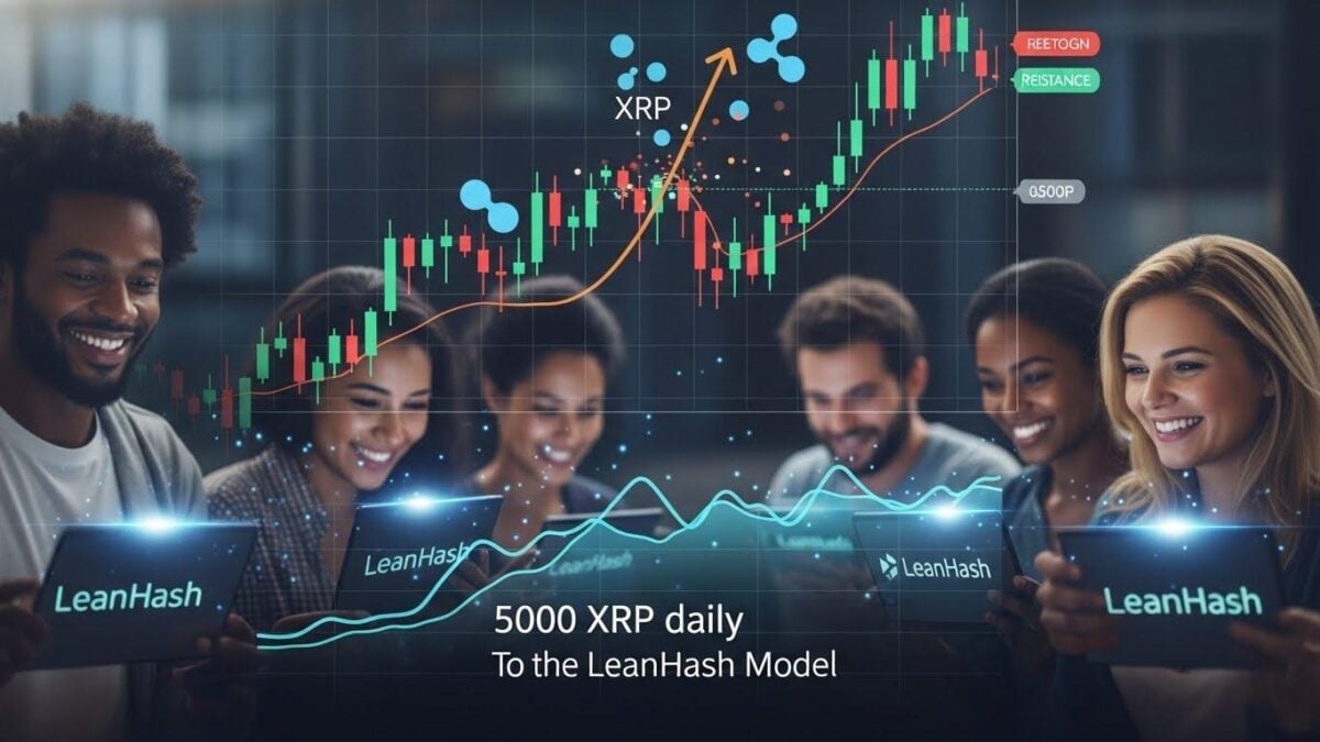 XRP Rebounds Strongly from Key Demand Areas; LeanHash Model Helps Holders Earn 5000 XRP Daily