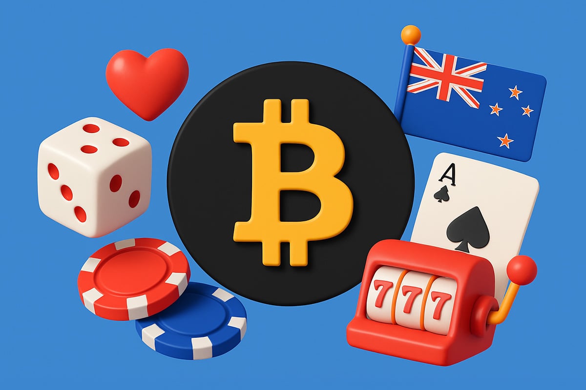 Bitcoin & Crypto Casinos New Zealand