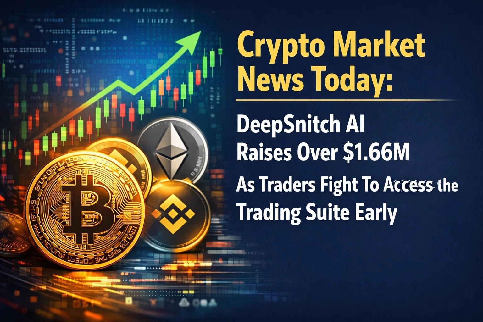 Crypto Market News Today: DeepSnitch AI Stage 5 Is 95% Sold Out on Interface Release As Traders Access the Trading Bots Early, XMR Recovers, ETH Closes Below K Crypto Market News Today: DeepSnitch AI Stage 5 Is 95% Sold Out on Interface Release As Traders Access the Trading Bots Early, XMR Recovers, ETH Closes Below K