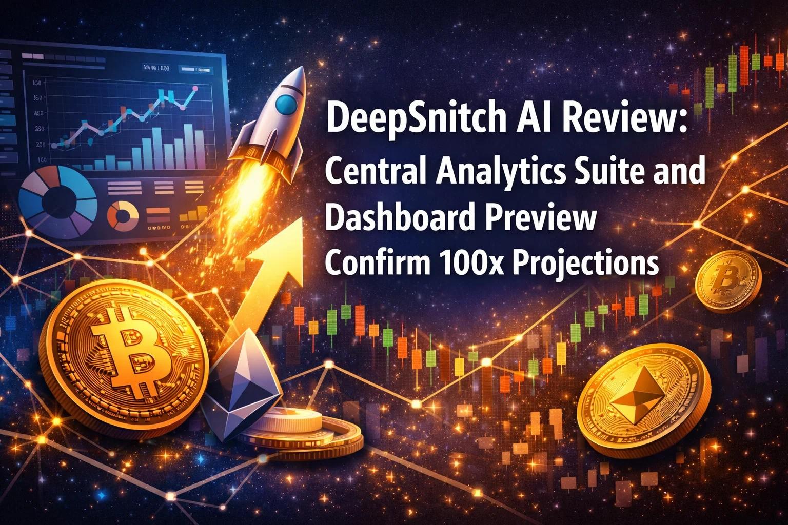 DeepSnitch AI Review: Central Analytics Suite and Dashboard Preview Confirm 100x Projections, TAP and HEXY Grow