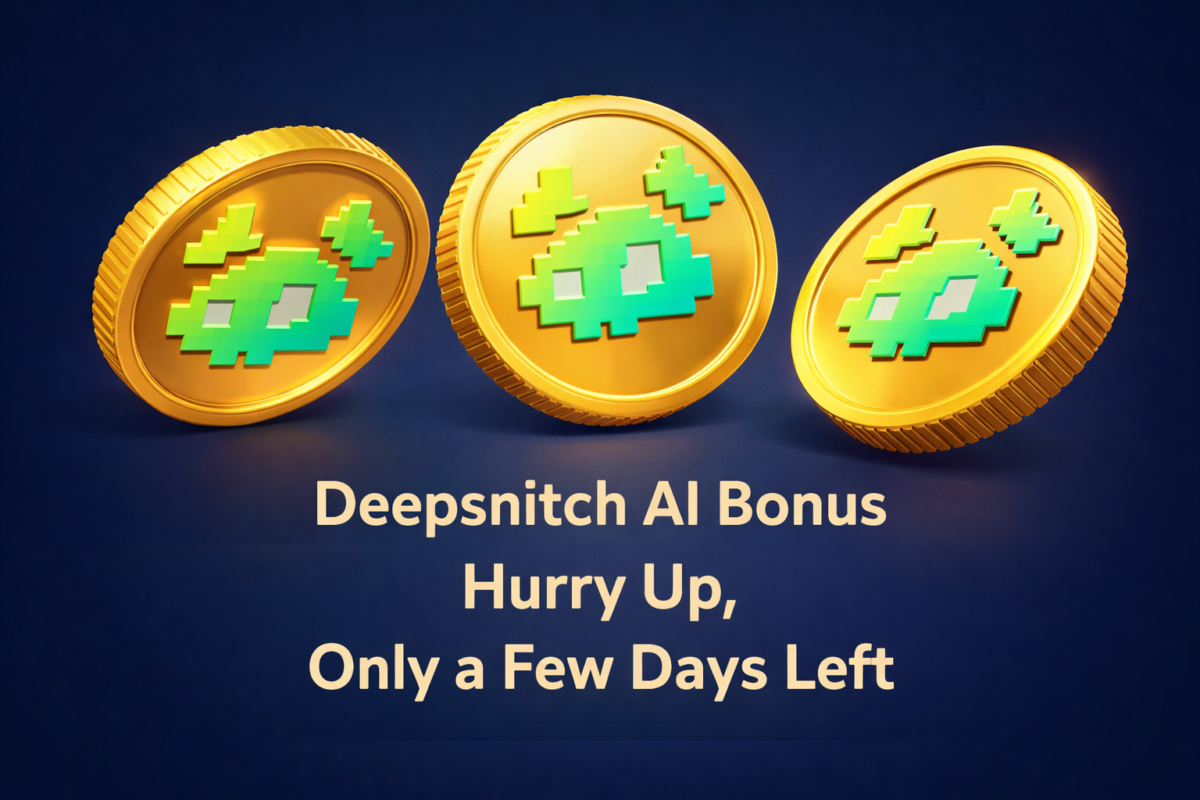 DeepSnitch AI Bonus, Hurry Up, Only a Few Days Left for Launch: 300% Bonus Window Closes Soon, Remittix & SpyDoge Fade into Obscurity