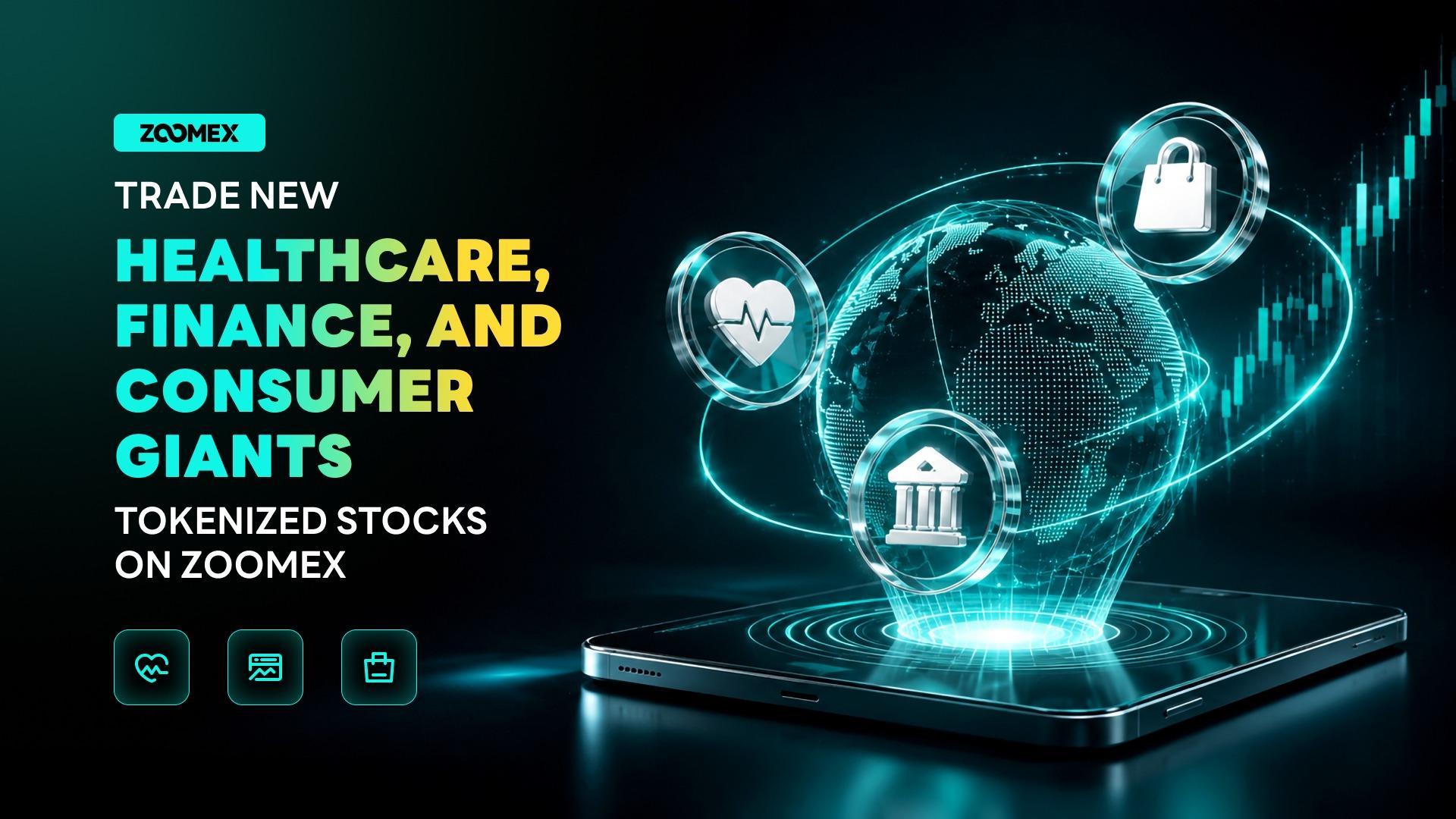 Trade Healthcare, Finance, and Consumer Giants on Zoomex Trade Healthcare, Finance, and Consumer Giants on Zoomex