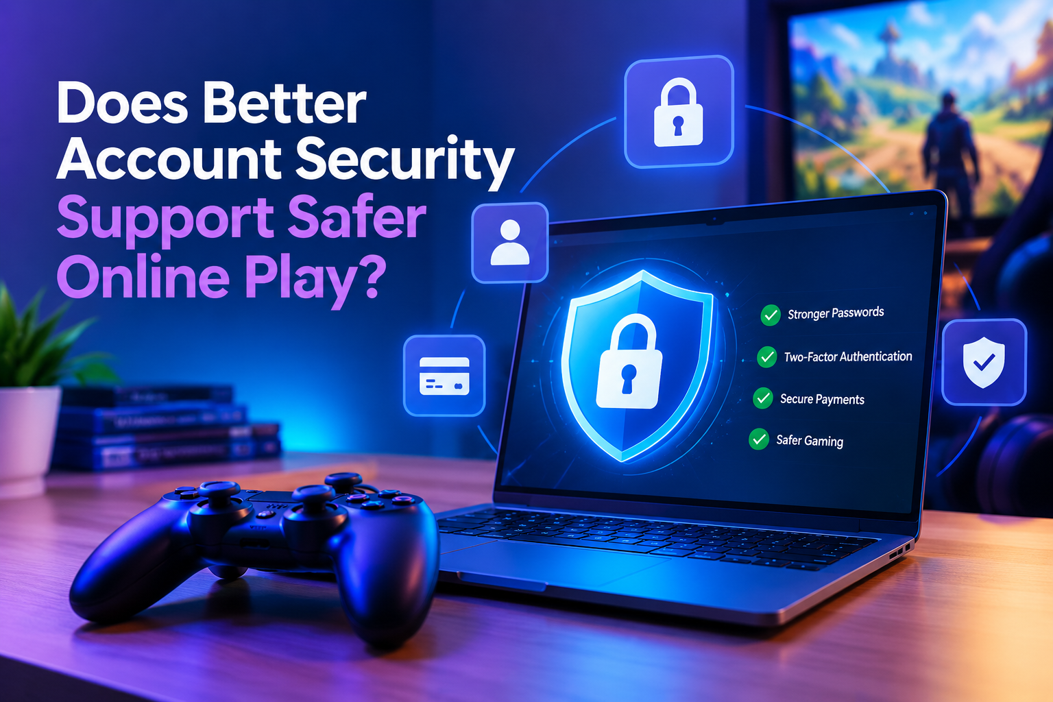 Does Better Account Security Support Safer Online Play