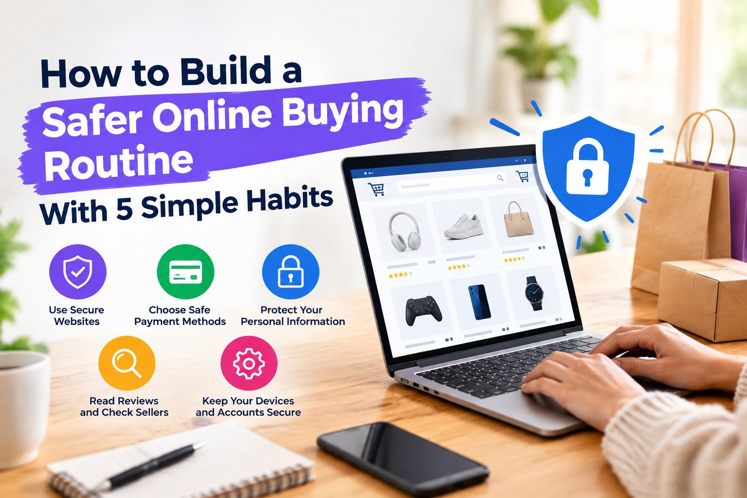 How to Build a Safer Online Buying Routine With 5 Simple Habits